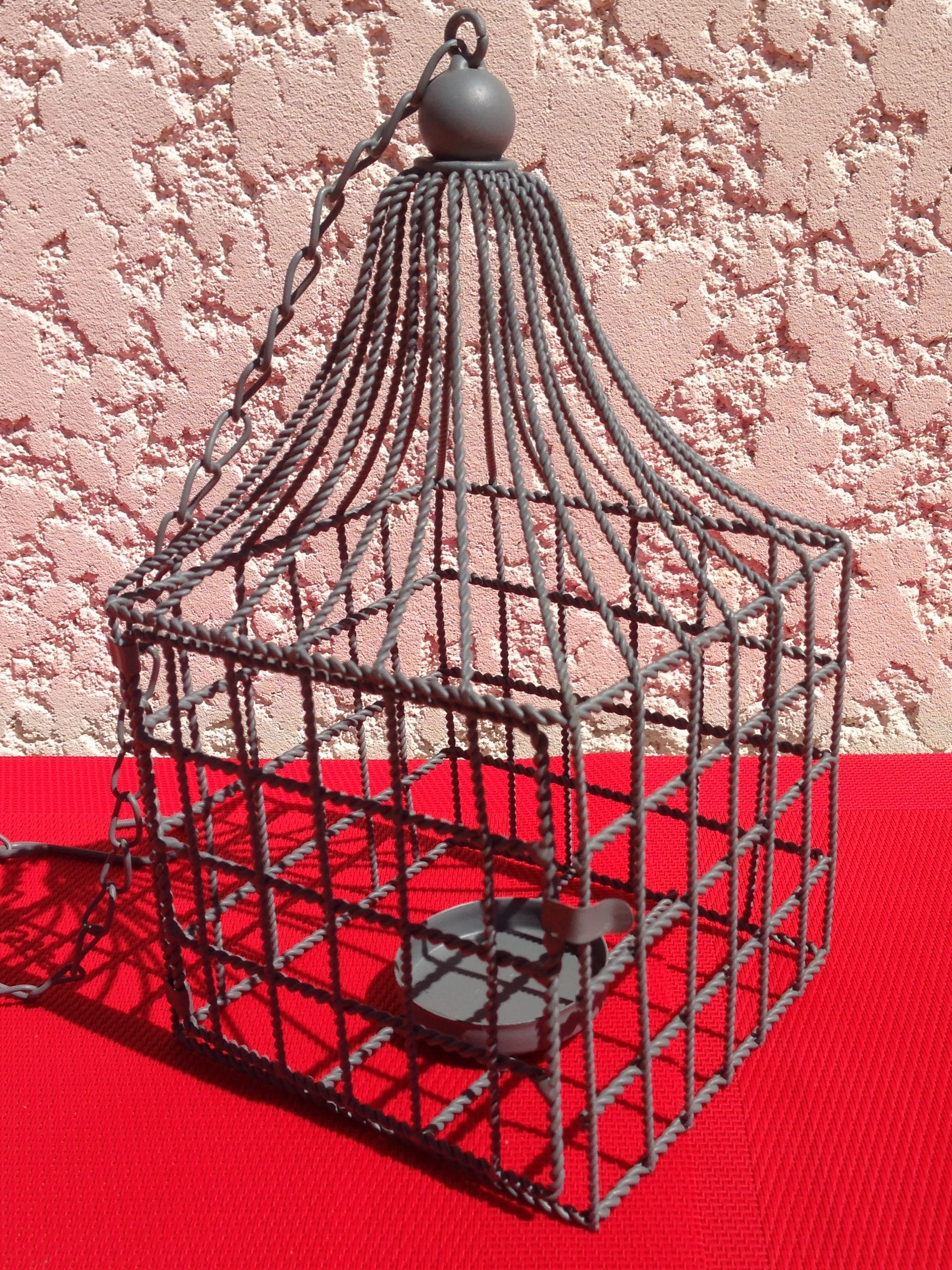 Bougeoir cage n°2
