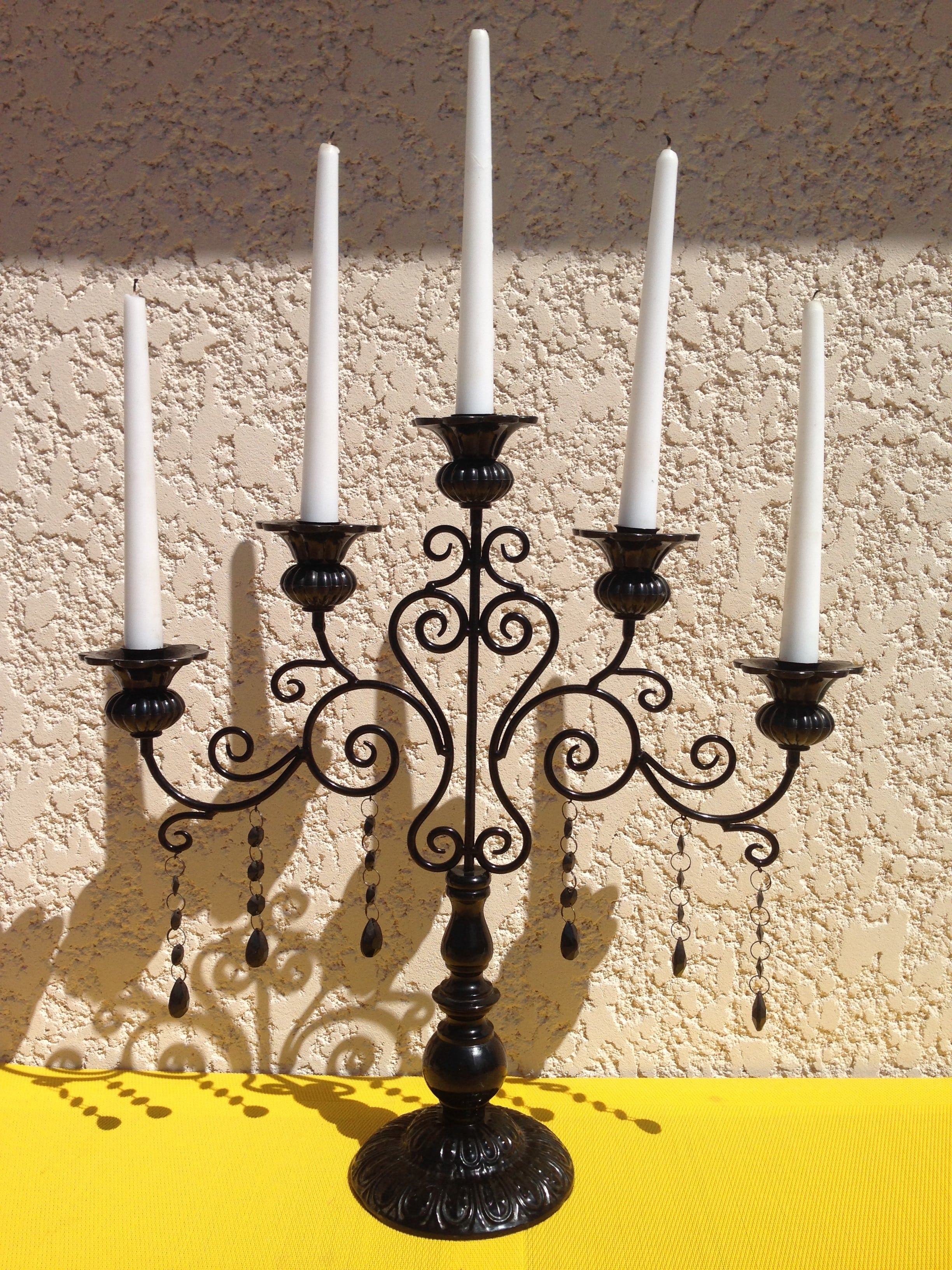 Chandelier baroque hauteur 49&nbspcm