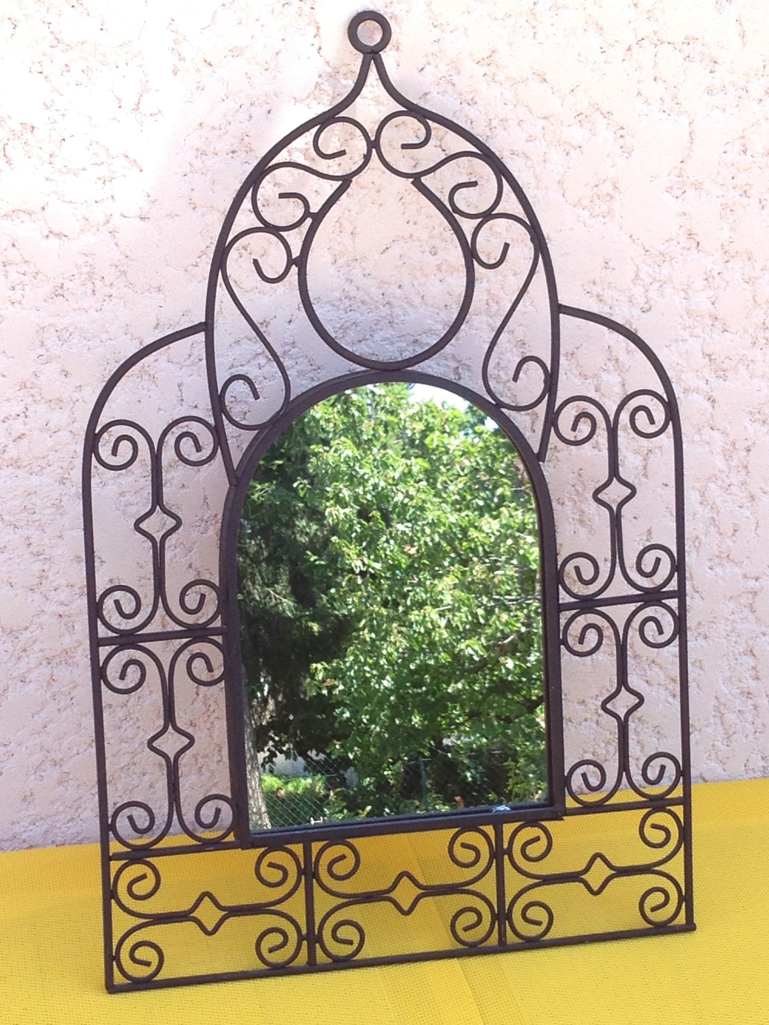 Miroir oriental 32 x 49,5&nbspcm