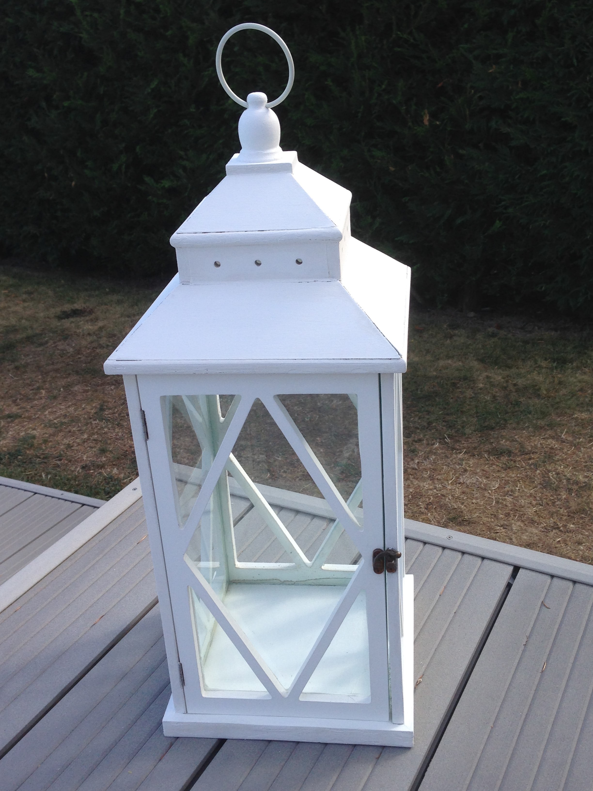 Lanterne blanche 56&nbspcm