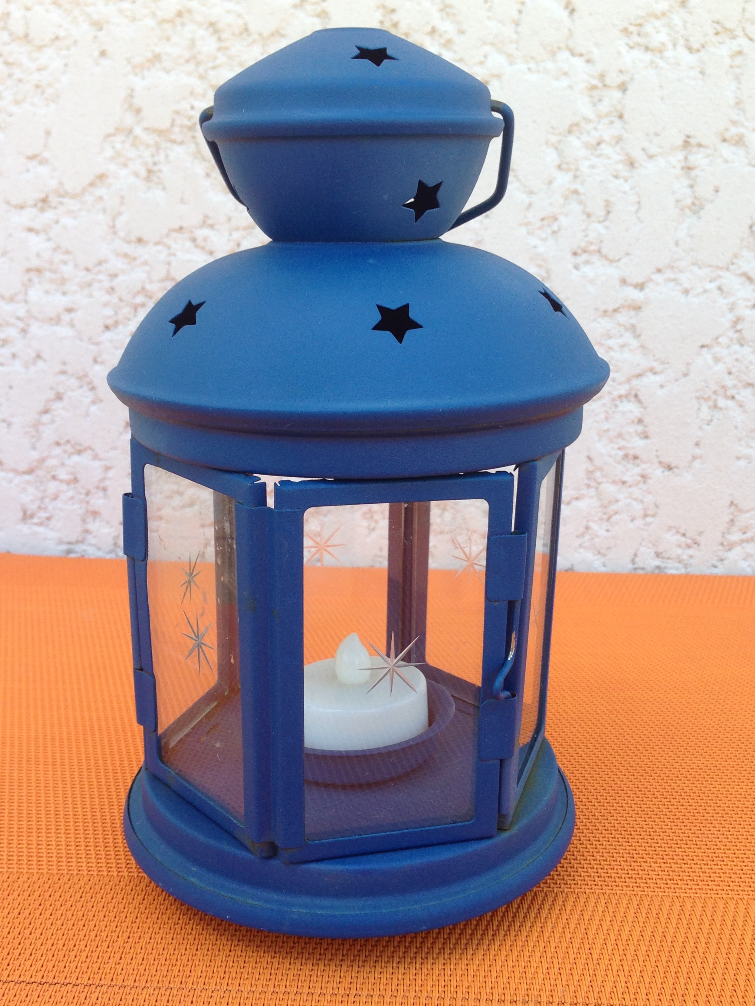 Lanterne bleue 21&nbspcm