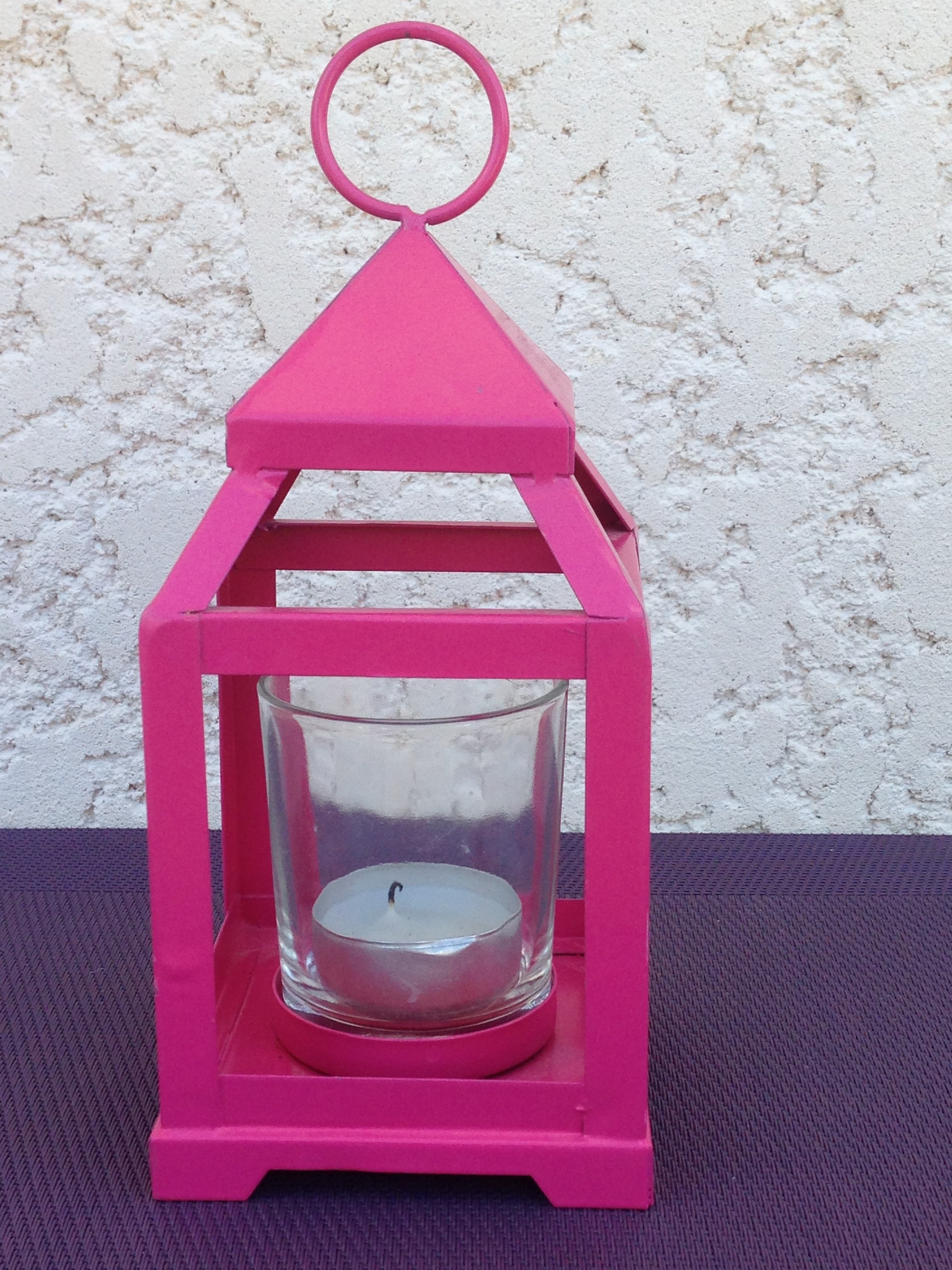 Lanterne rose      17&nbspcm