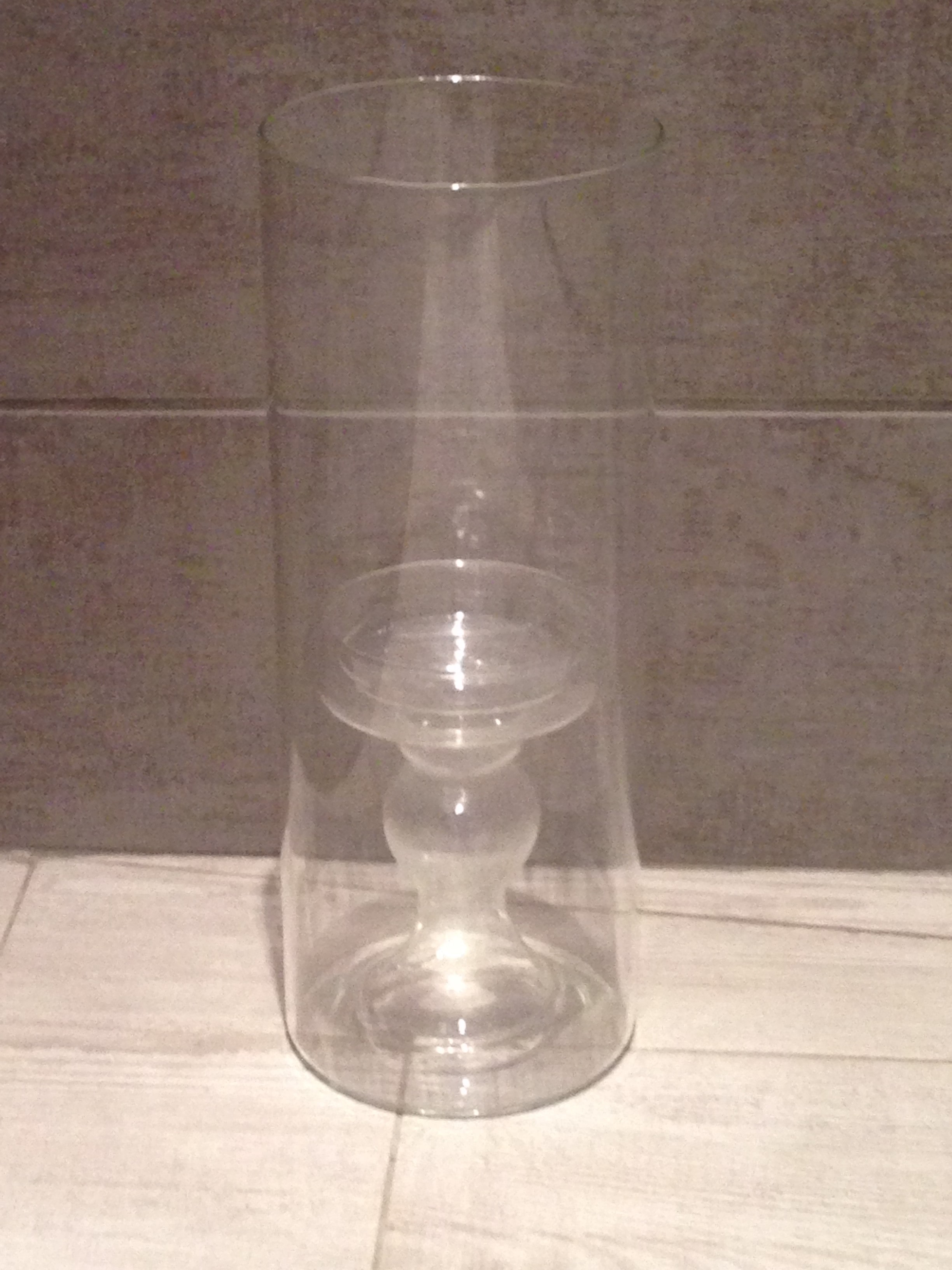 Vase soliflore / bougeoir hauteur 31&nbspcm
