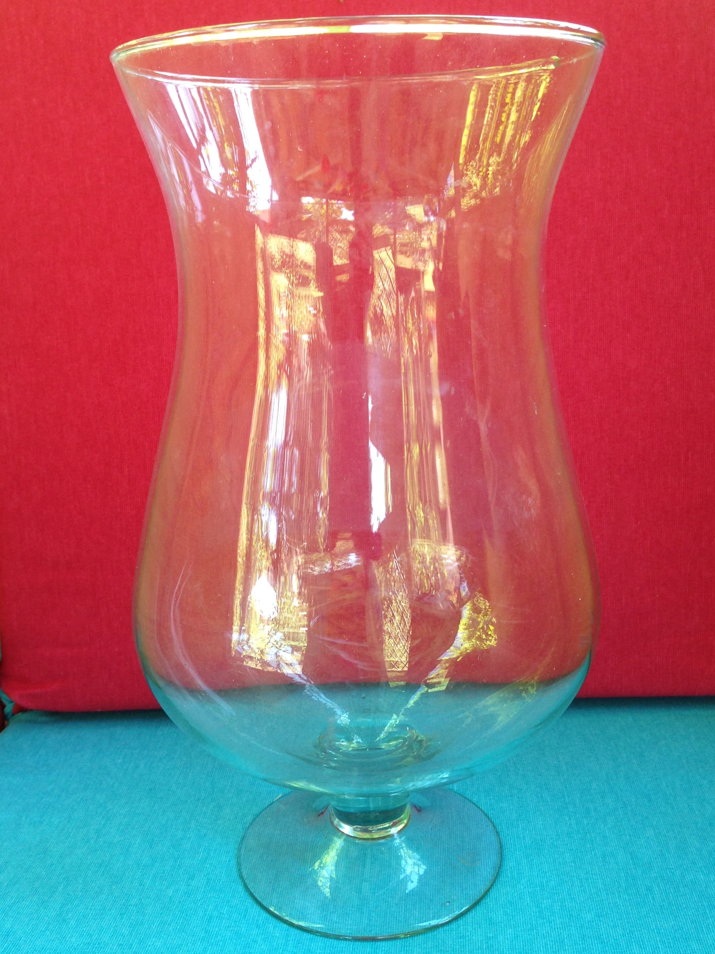 Vase sur pied hauteur 30&nbspcm