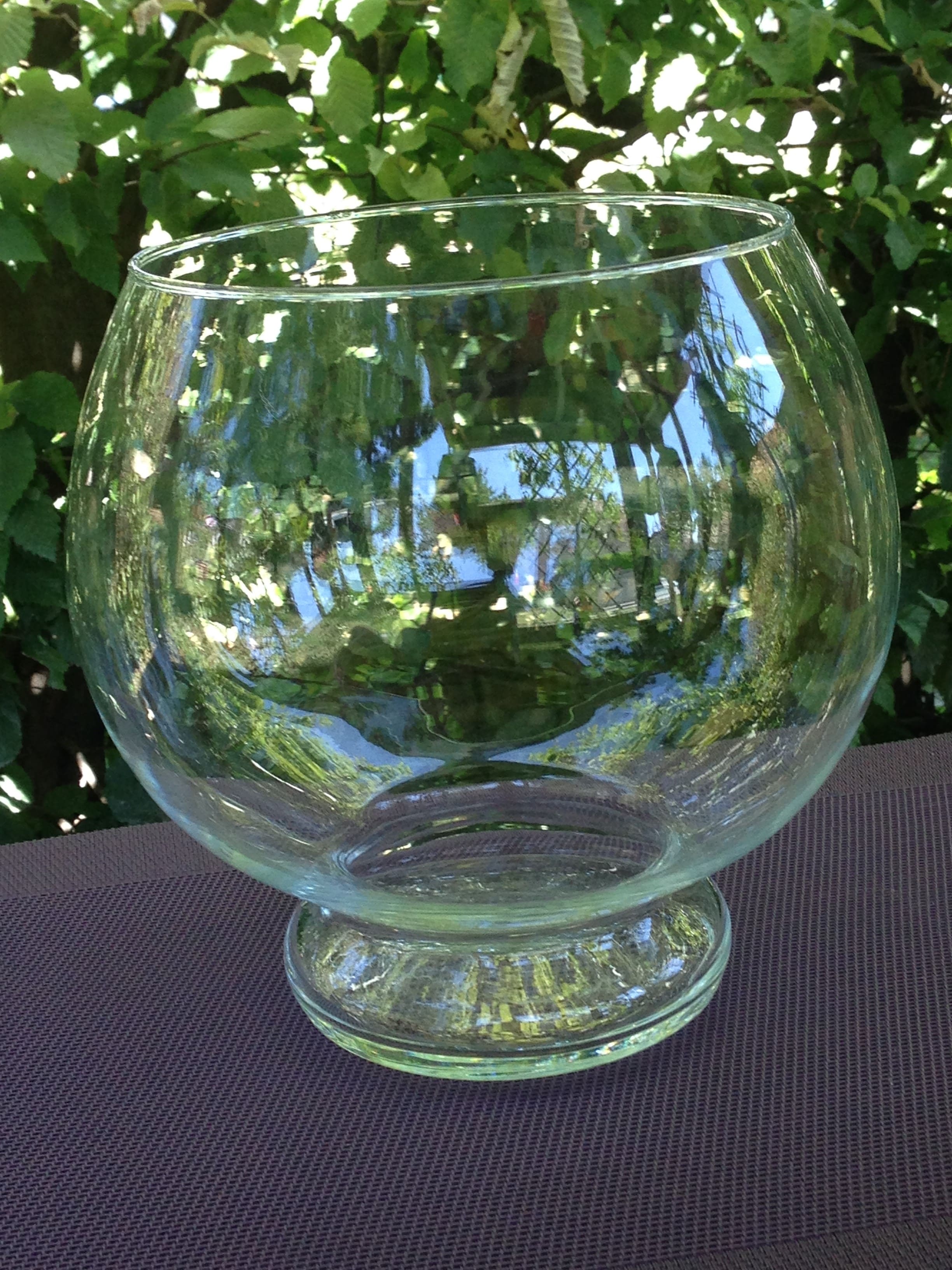 Vase pot à bonbons diamètre 20&nbspcm