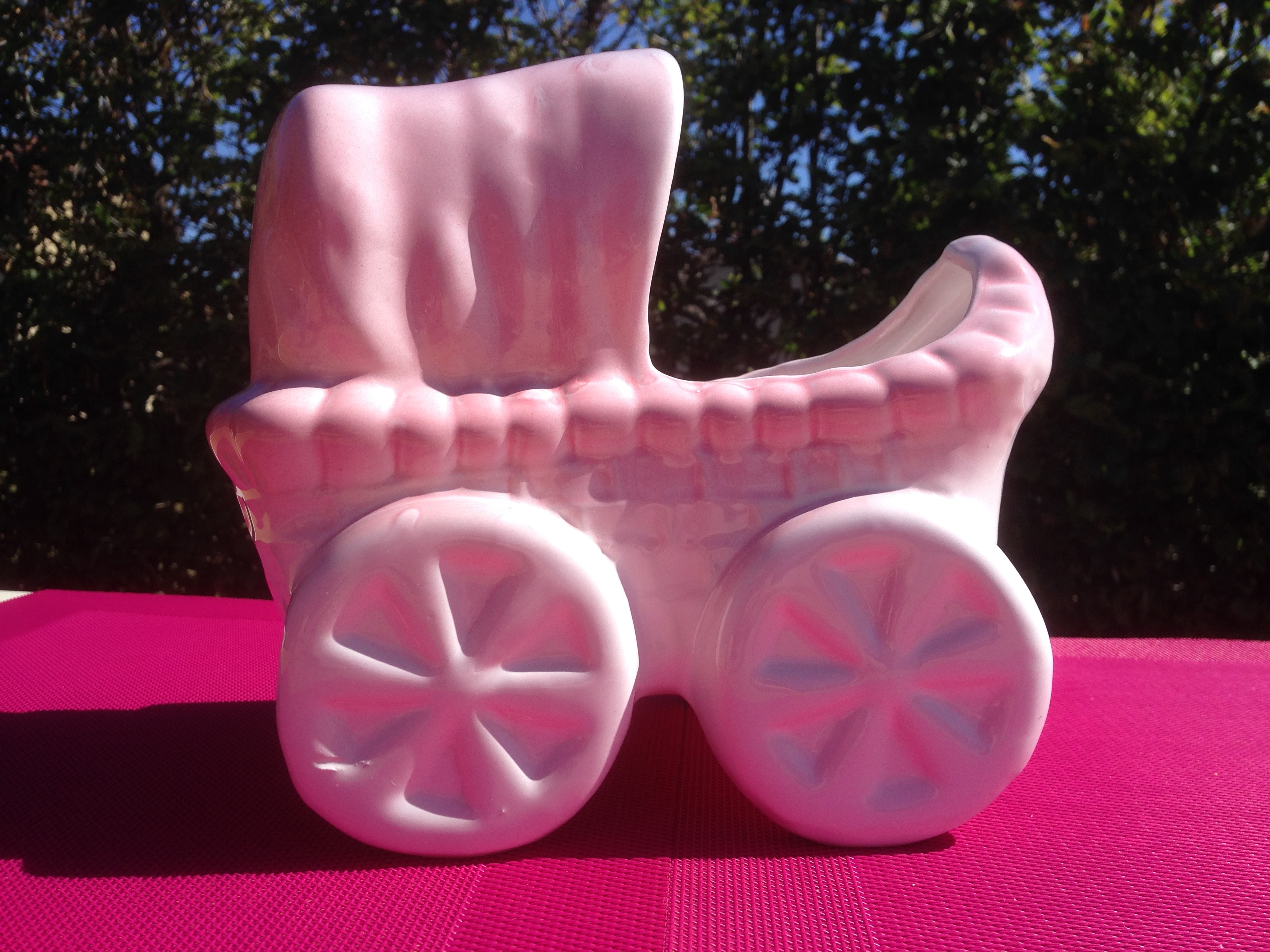Landau céramique rose
