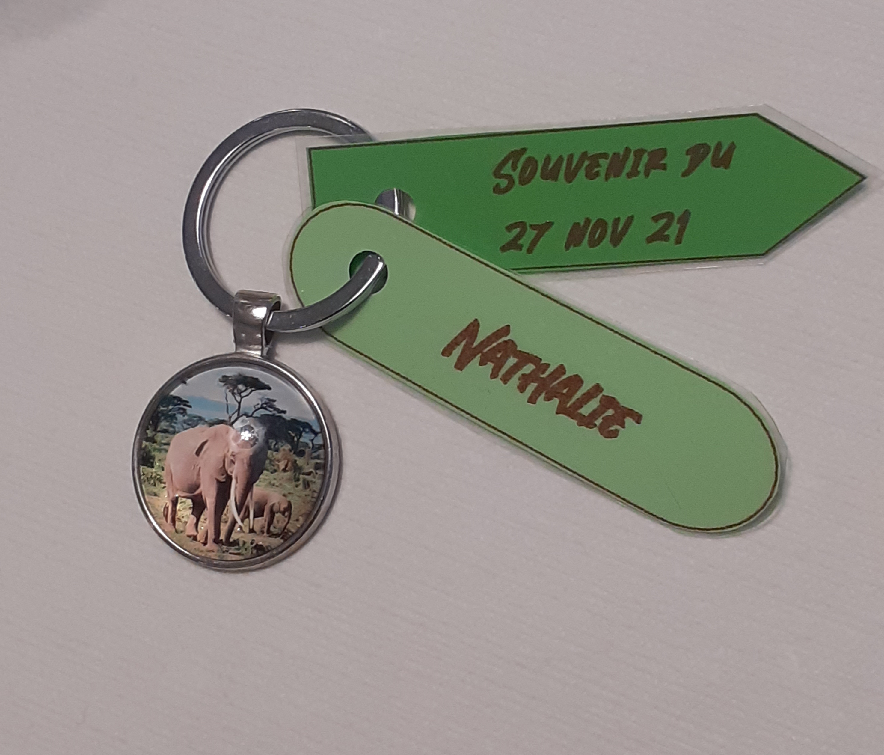 Détail marque-place