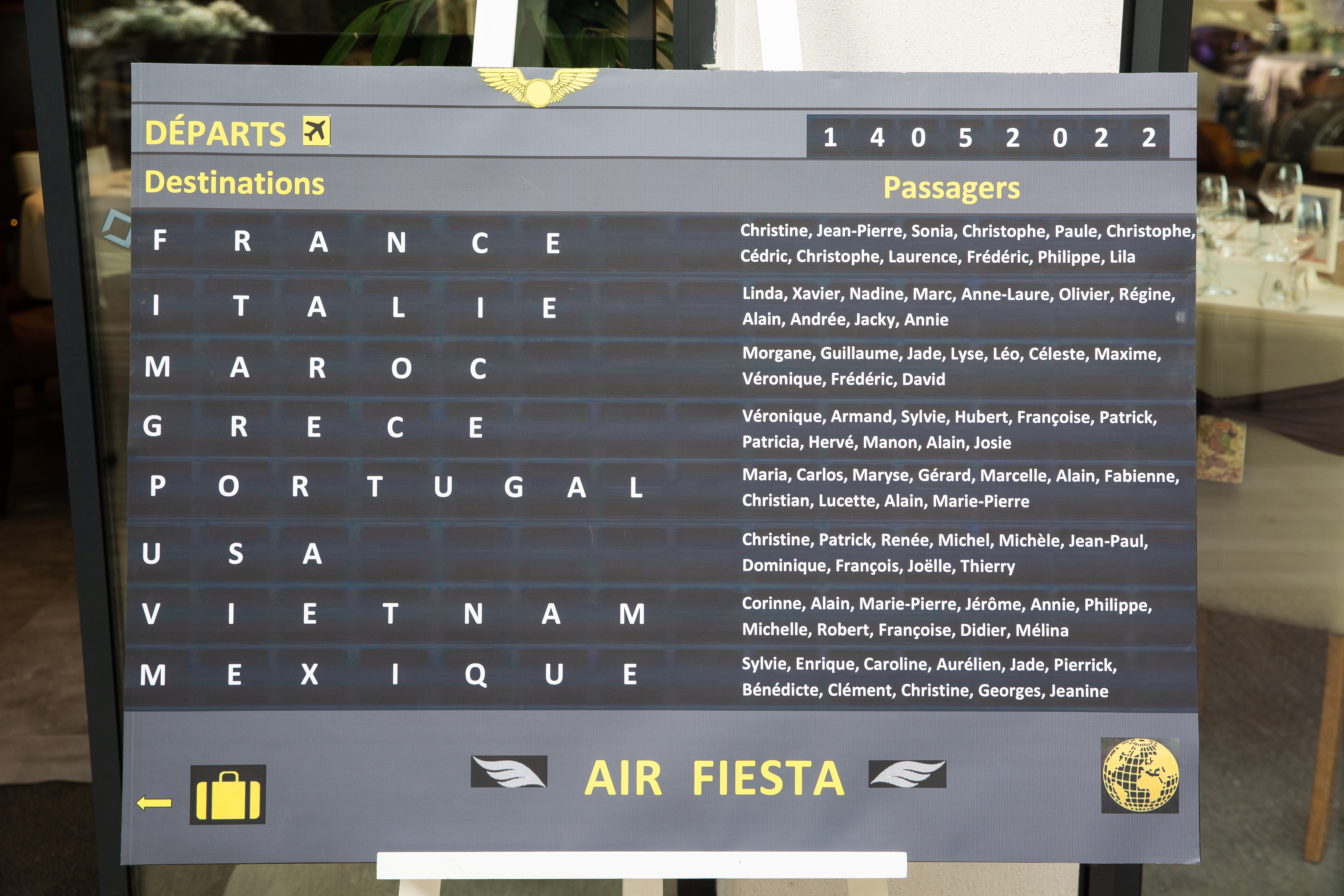 Plan de table