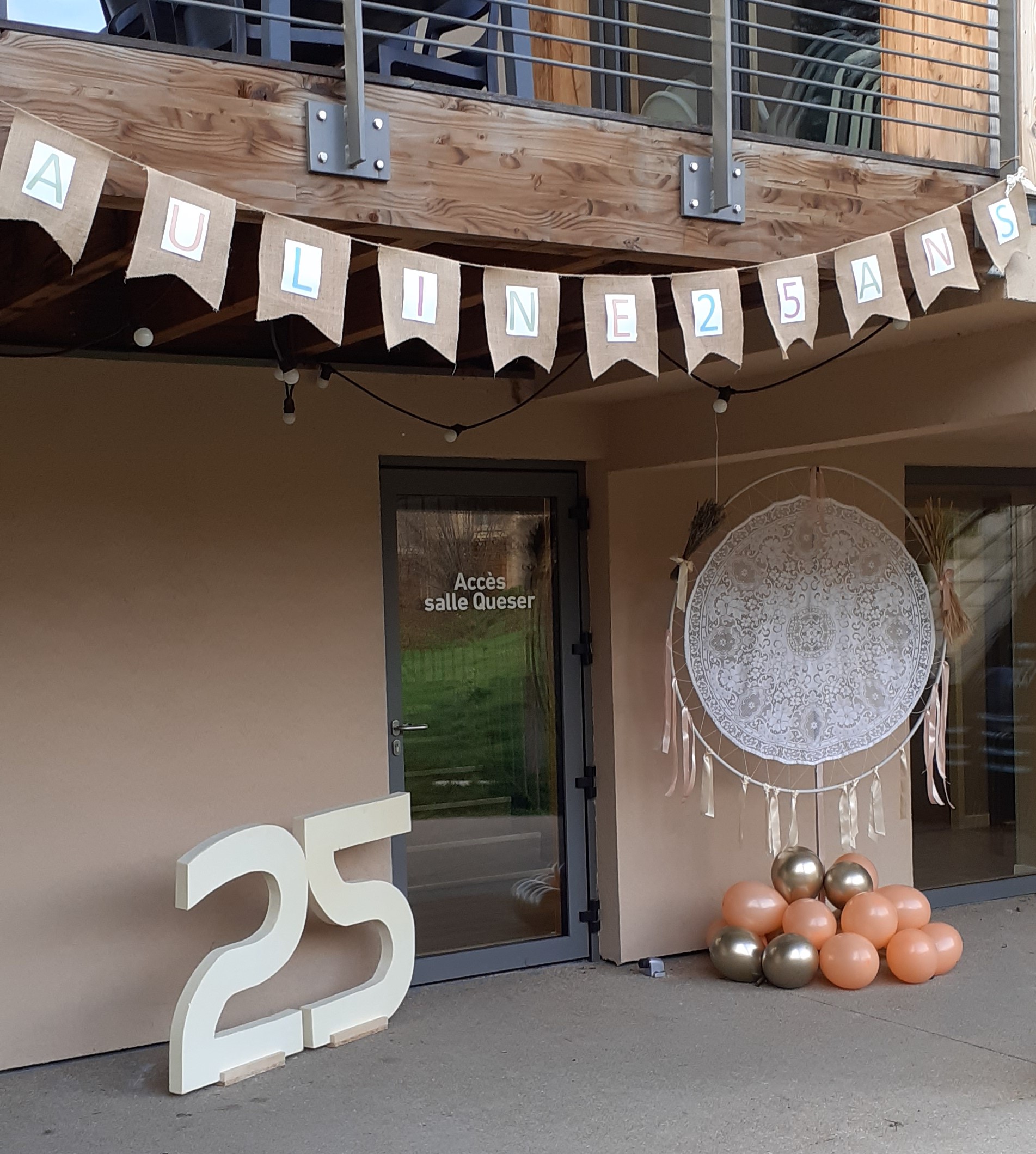 Décor d'entrée - Attrappe rêves géant