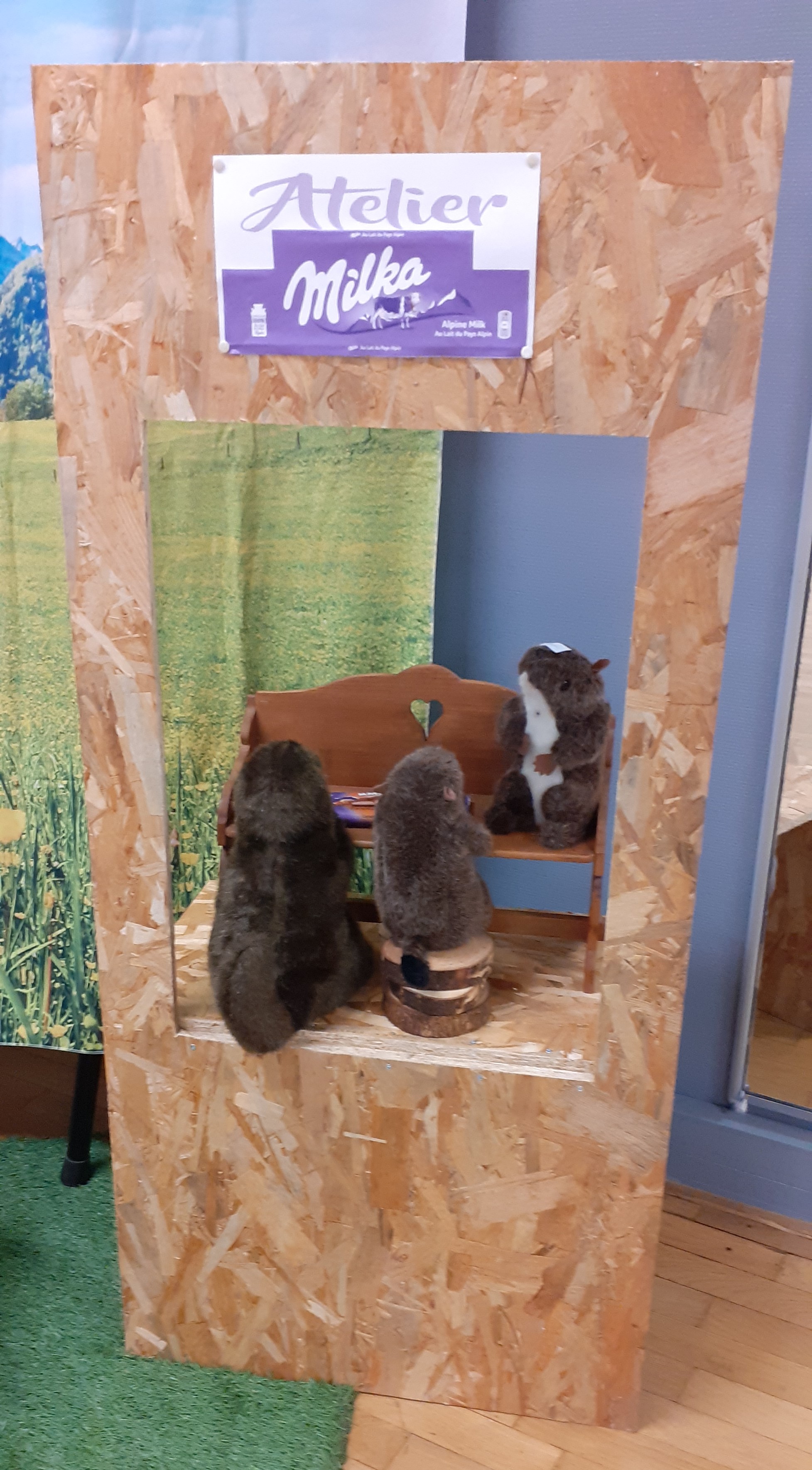 Et les marmottes mettent le chocolat dans le papier alu !