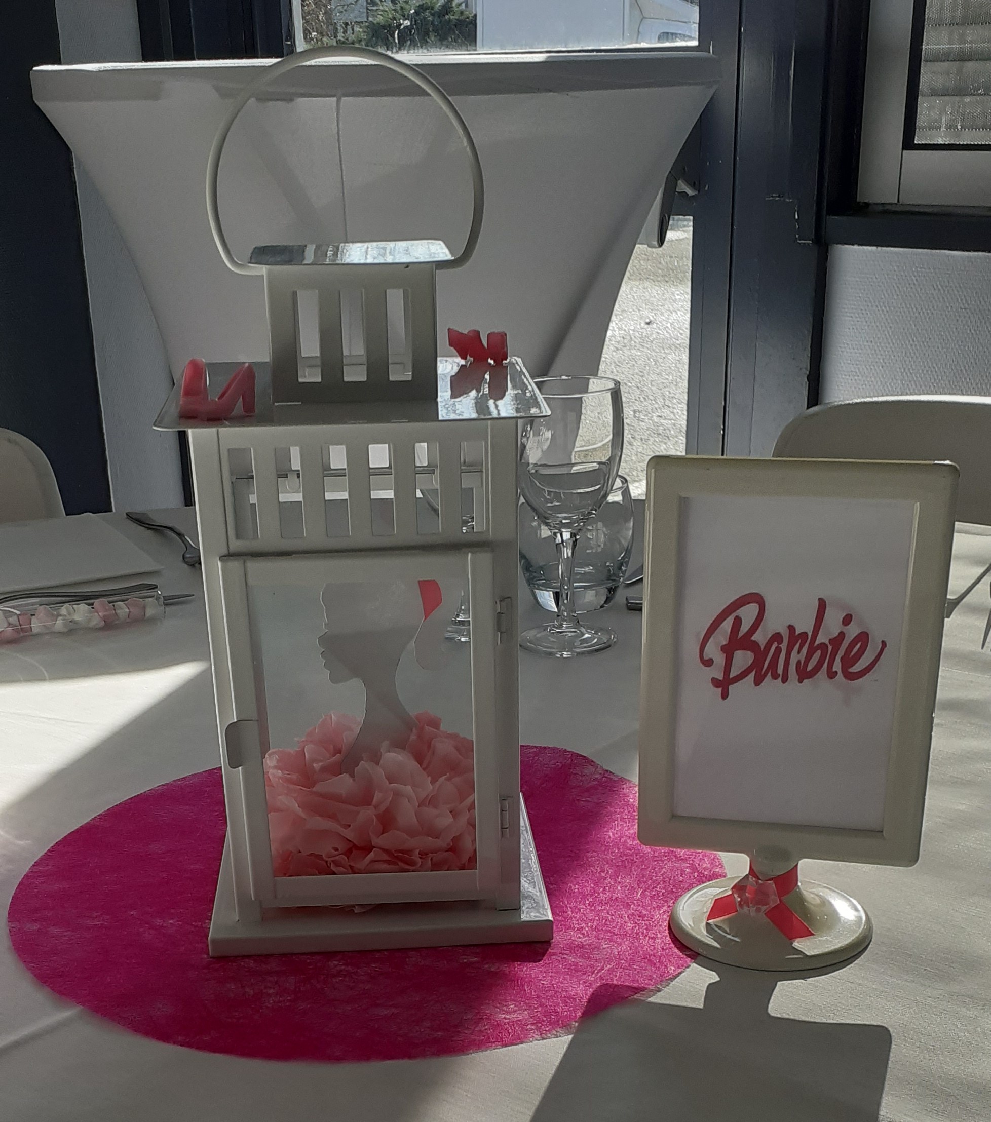Centre de table Barbie