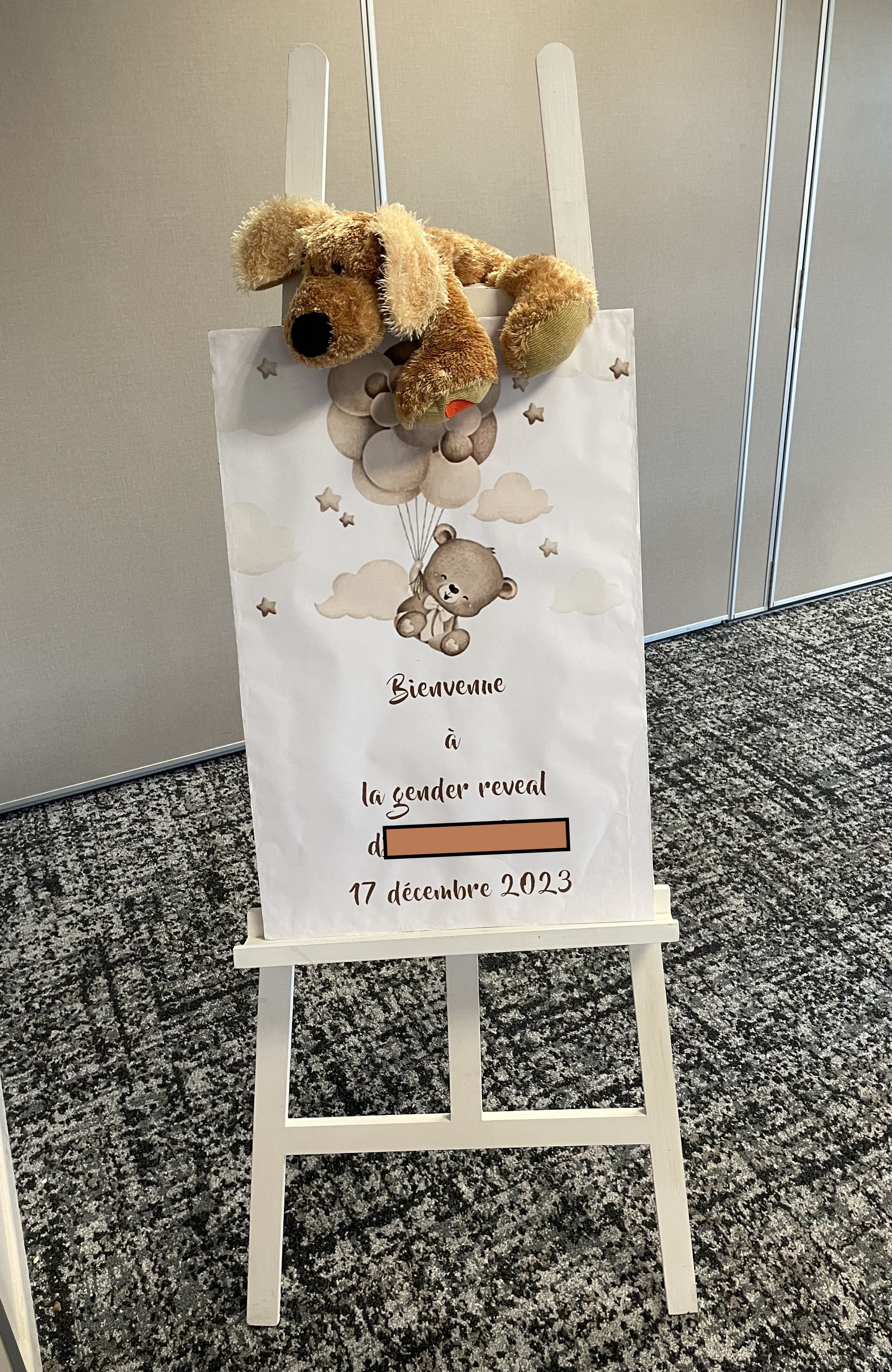 Panneau de bienvenue